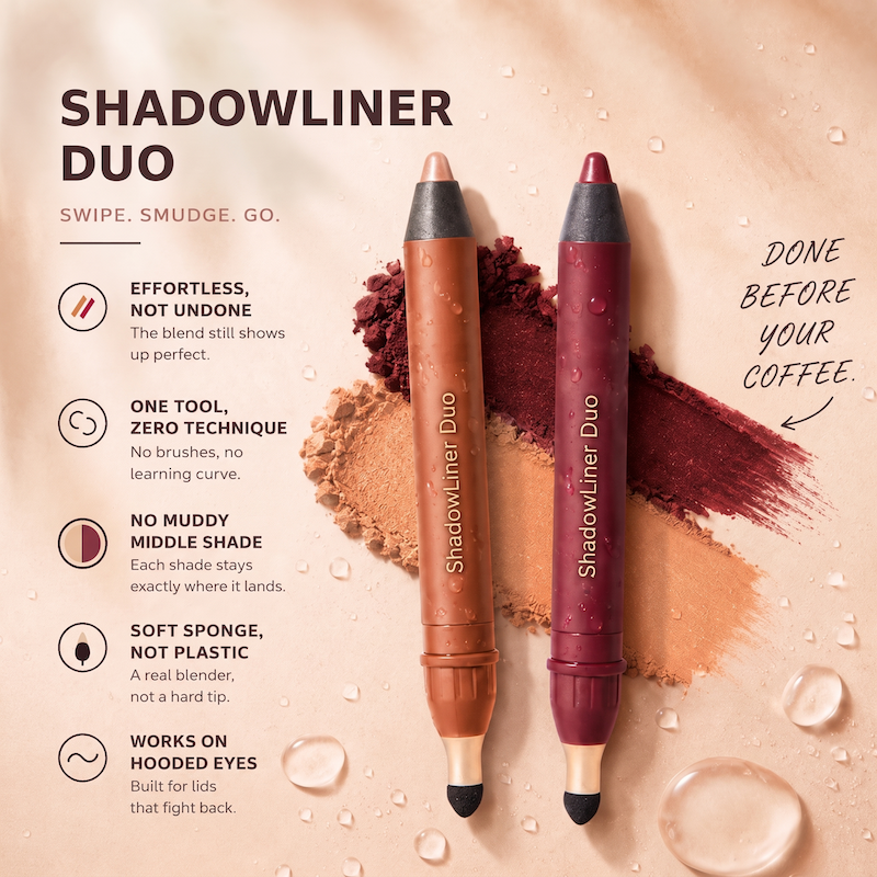 ShadowLiner Dual-Tone Eyeshadows Stick